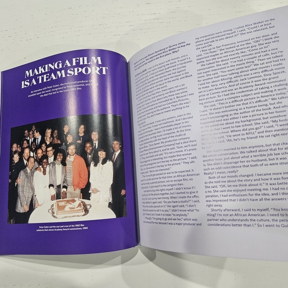 Vibrant Purple Rising Art Book - Picture 3 of 6